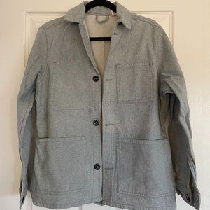 IOAN Unisex New Work Jacket in Light Denim - XS